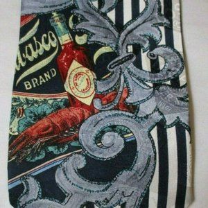 Tabasco Crayfish Silk Tie